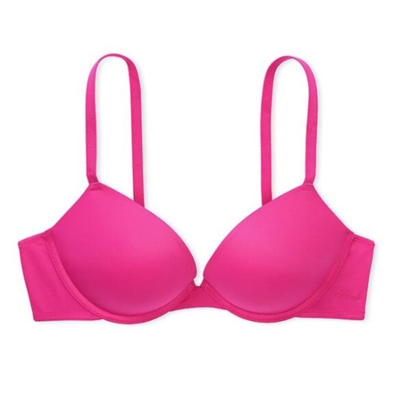 Victoria's Secret Other - Victoria’s Secret hot pink push up bra size 36D
